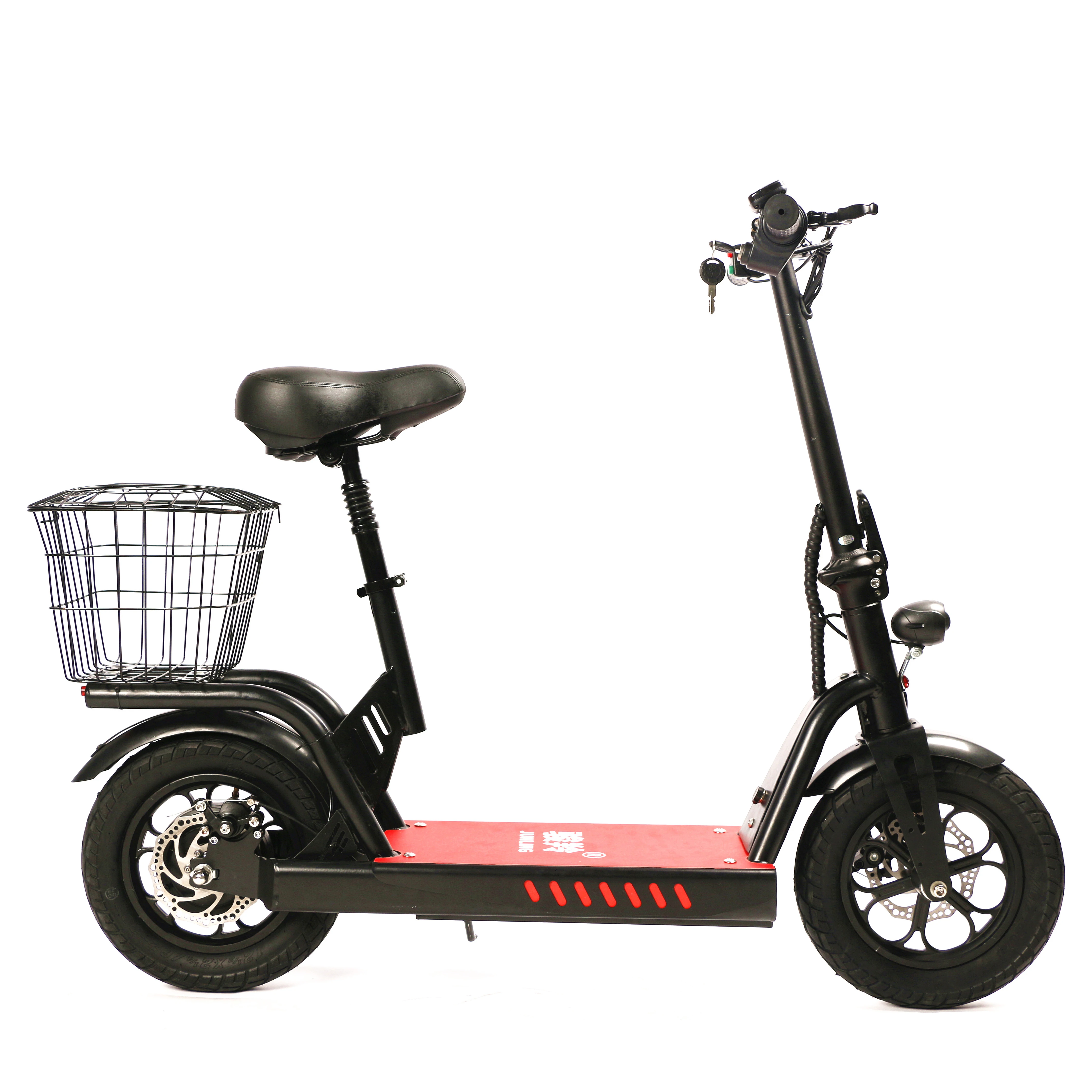 Factory Price Two Wheel Powerful Electric Scooter Folding Mini Electric Moped with Pedals