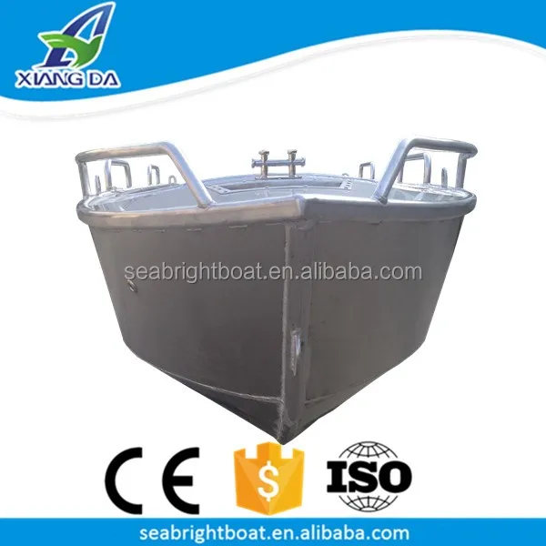 Полностью сварная лучшая алюминиевая рыболовная лодка 14 футов на заказ