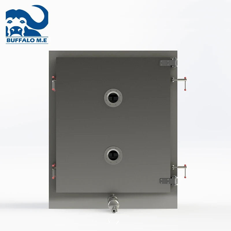 high frequency continuous vacuum dryer for food