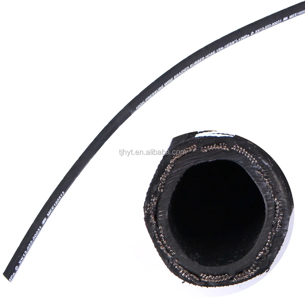 Sae100r1a/at dunlop hiflex 1/4 дюйма гидравлический шланг