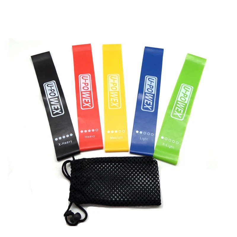 5 arm resistance adjustable elastic bands loop workout yoga expander for fitness