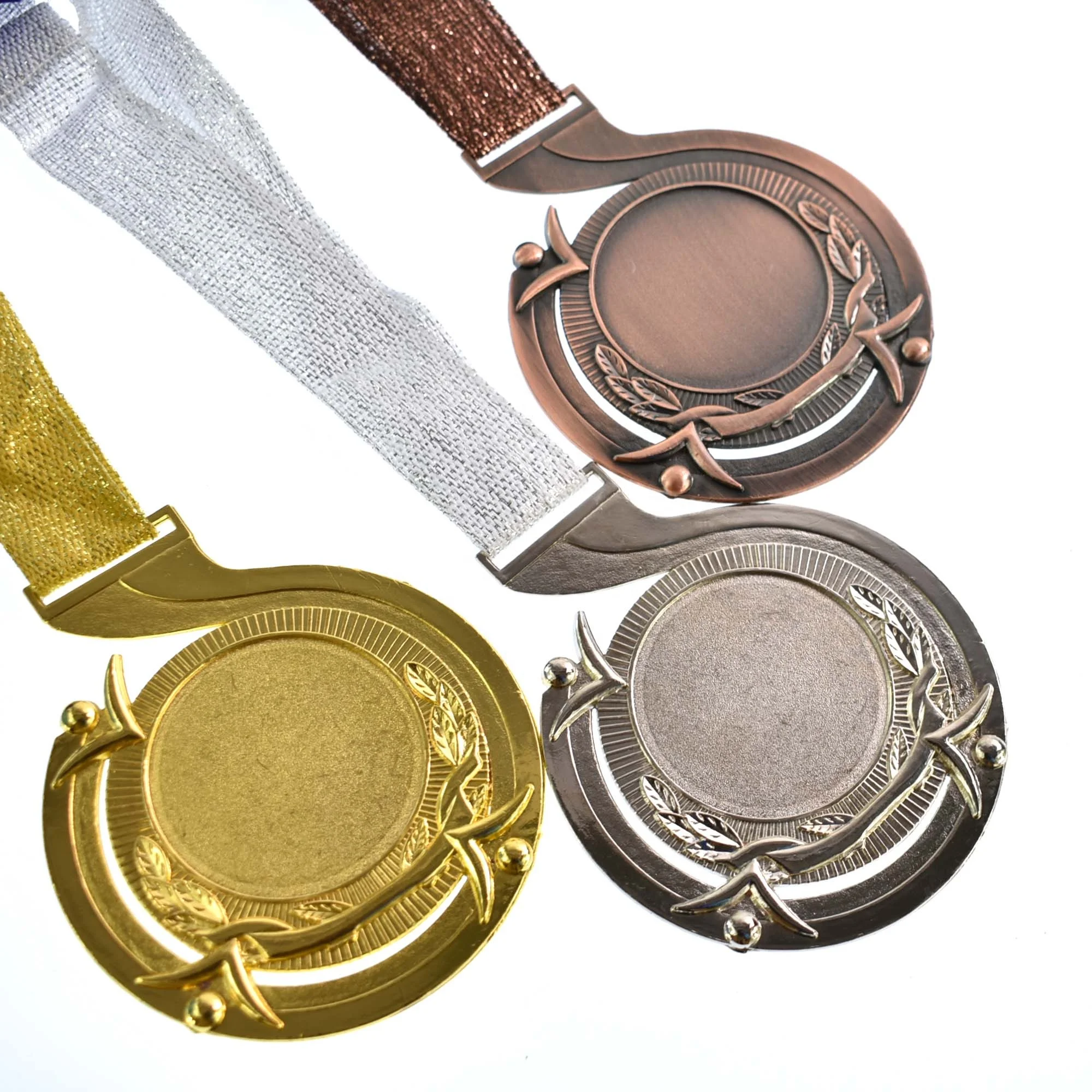 metal zinc alloy metal casting medal with drap