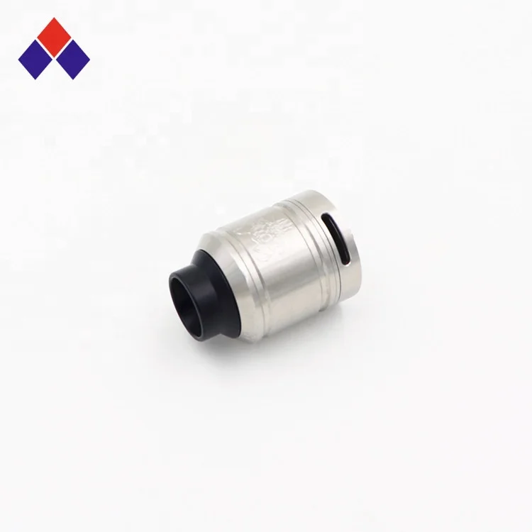 
JHJ Exquisite Electronic cigarette RDA Atomizer 25mm Diameter with POM 810 Drip Tips CNC metal parts for vape atomizer 