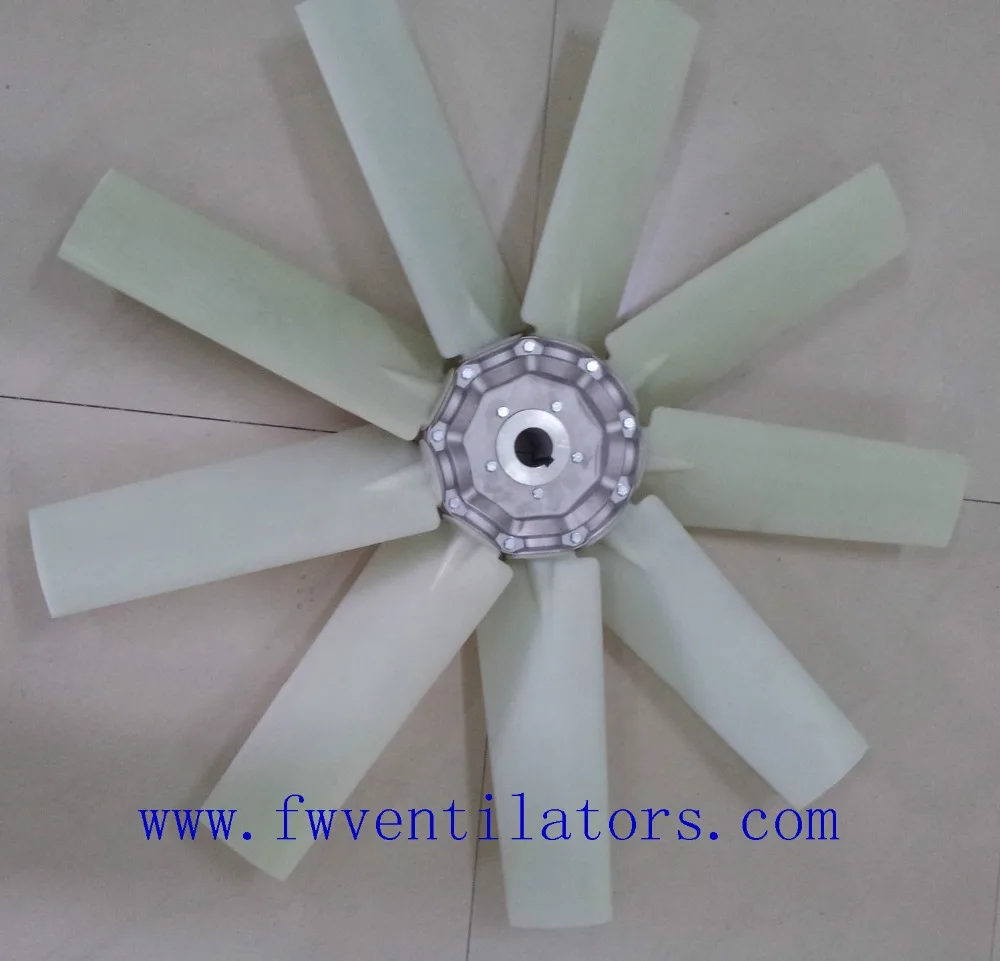 industrial strengthening and toughening of nylon material axial PAG blade PPG fan blades