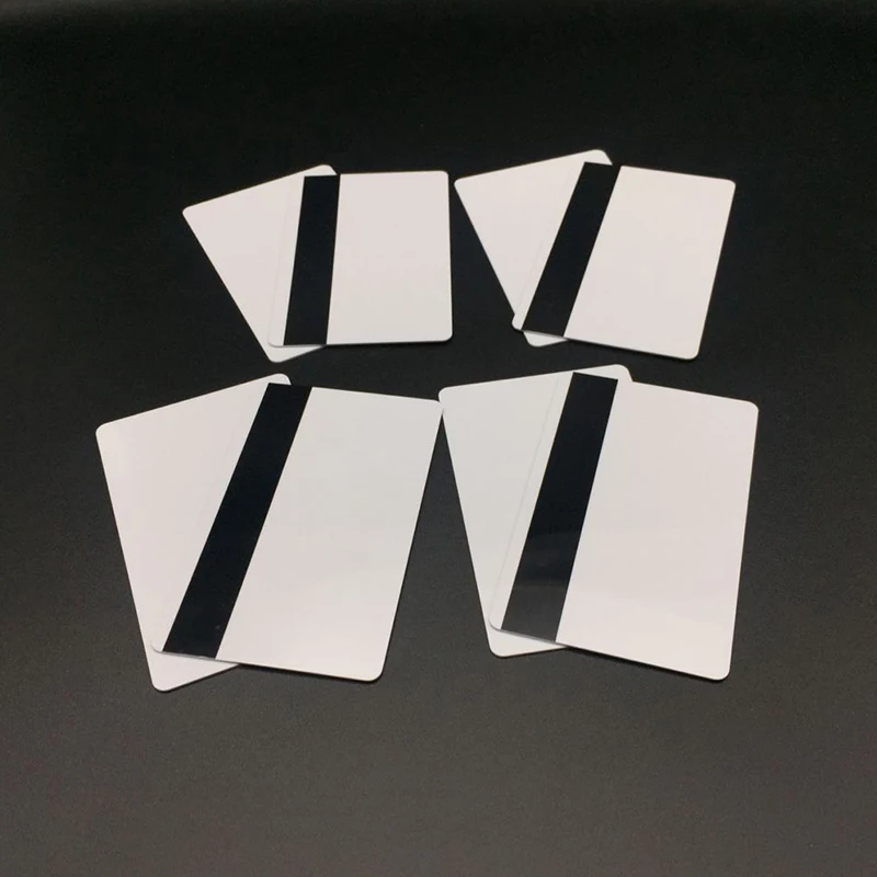 Акционной цене пустой пластиковые карты с магнитной полосой карты