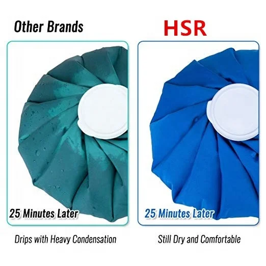 
HSR Ohuhu Hot Cold Ice Pack Reusable Ice Bag Therapy for Knee Leg Injury medical cooler bag 9inch TPU PVC 