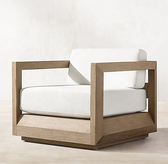 Деревянная садовая мебель из тика, набор диванов из тикового дерева, набор диванов