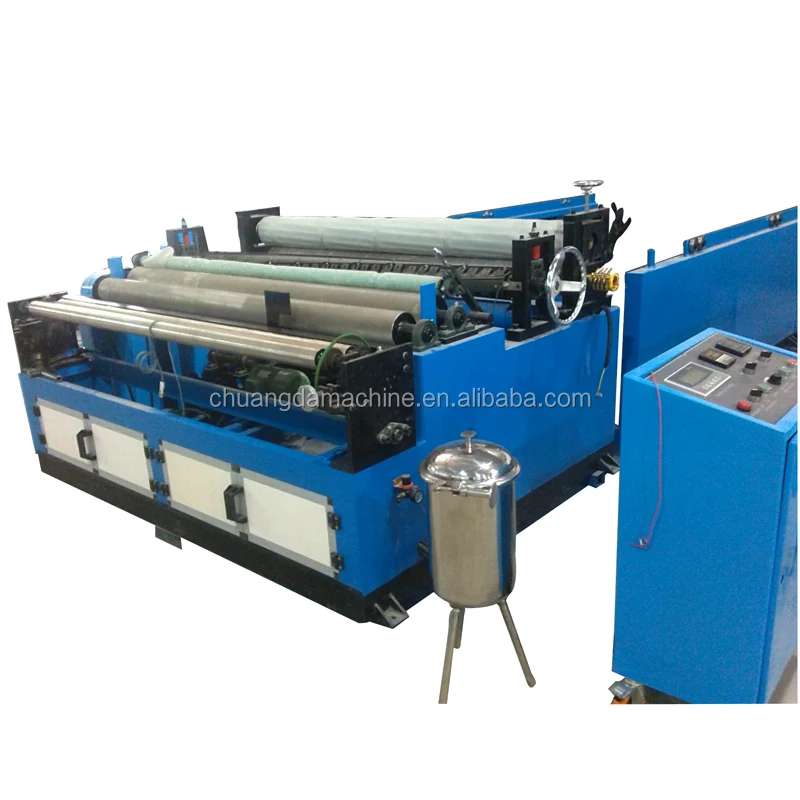 J:CDH-1575-B Semi-automatic toilet roll  paper machine