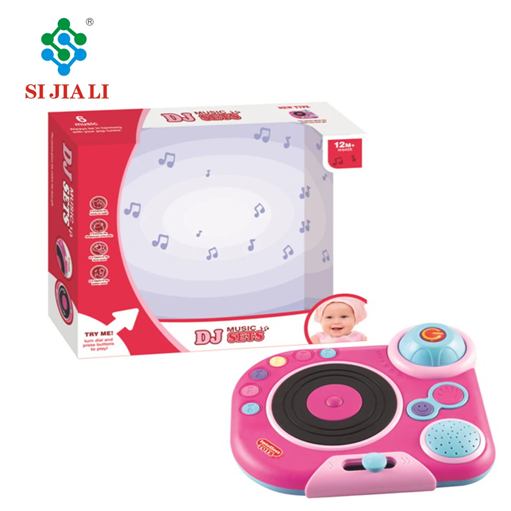Early childhood educational toys with music baby musical instrument DJ set toys