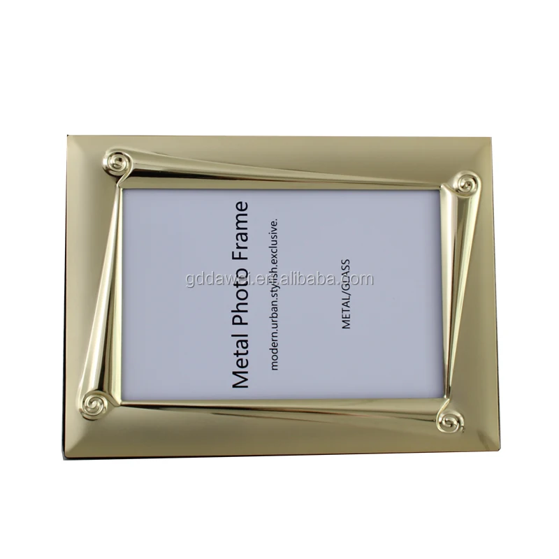 
Chinese wholesale brass copper golden metal picture photo frame 
