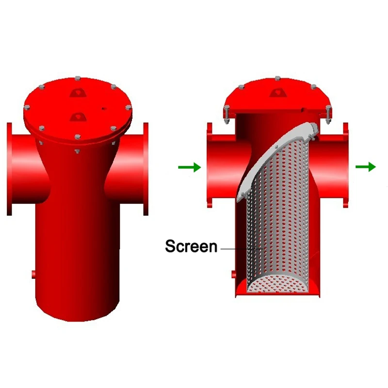 China zyt filter Manual Basket Water Filter Pipe Strainer