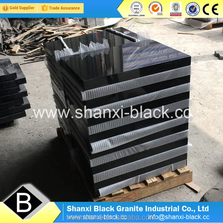 
Natural china shanxi absolute black granite stone factory tombstone memorial for Georgian Georgia style monuments 
