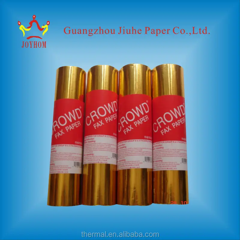 
Hot selling Golden packaging a4 Thermal Fax Paper with low price 