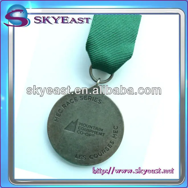 
Wholesale Customized Logo Sport Metal Medals with Ribbon 
