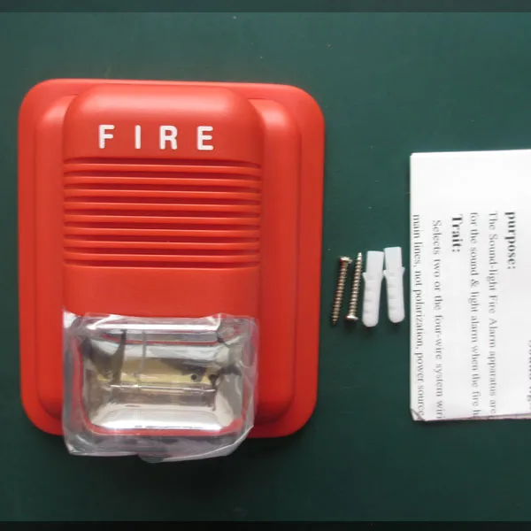 Отель пожарная система пожарной сигнализации рог strobe 110dB