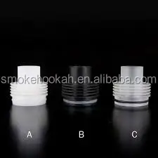 big dtip tips Aluminum Wide Mouth Drip Tip 2 with Top Cap with best price