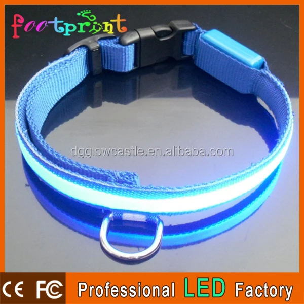 Рыба шелк безопасности световой кот из светодиодов воротник