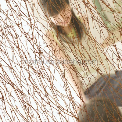 Eco-decorative Resin Translucent 3D Bamboo Wall Panel