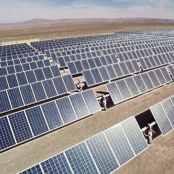 
Single axis solar panel support structures 