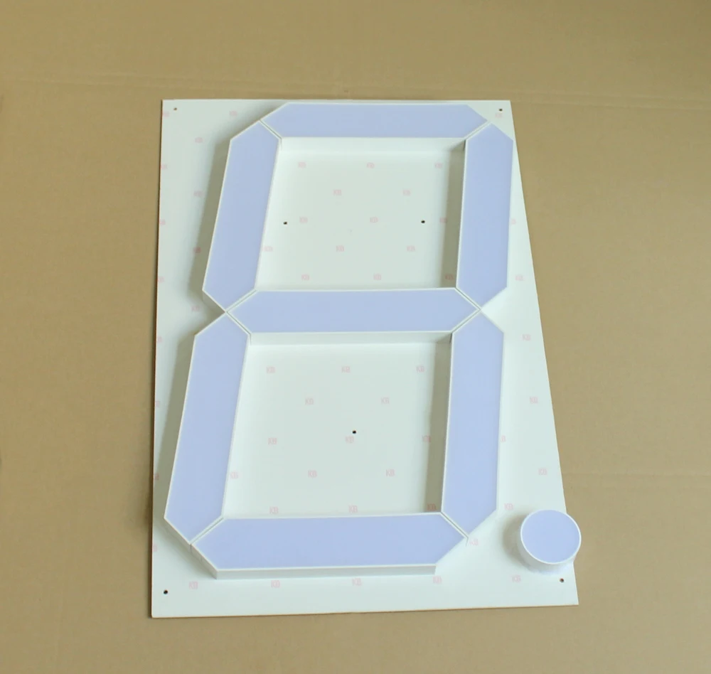 outdoor large 7 segment led gas price sign 8 inch led 7 segment display