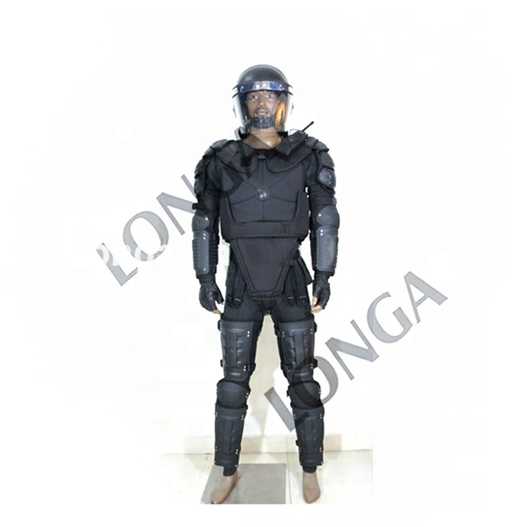 Ударопрочный обработанный полицейский костюм против бумотов от производителя