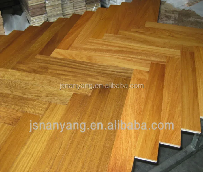 Hot sale herringbone fishbone walnut wood parquet flooring