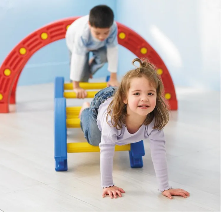 Child plastic climbing frame outdoor education toy balance circle for school and home