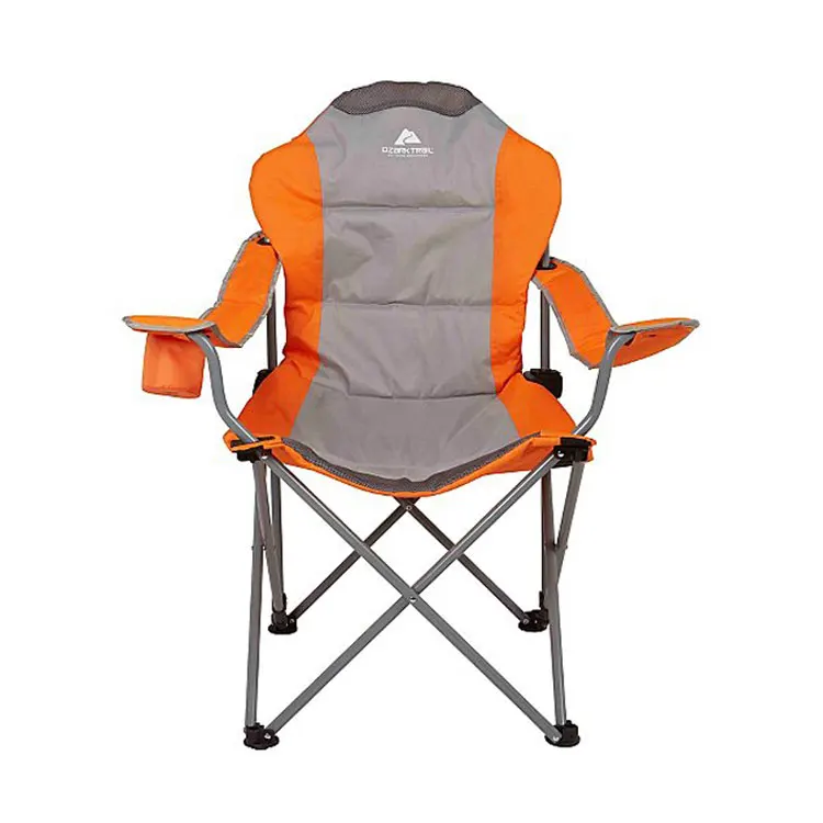 portable small beach folding camping chair outdoor with armrest