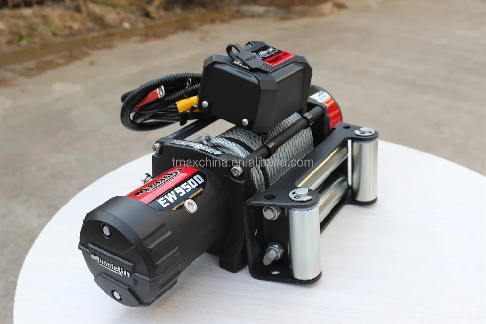 T-MAX musclelift 12V 24V 9500 lbs для тяжелых условий эксплуатации электрическая