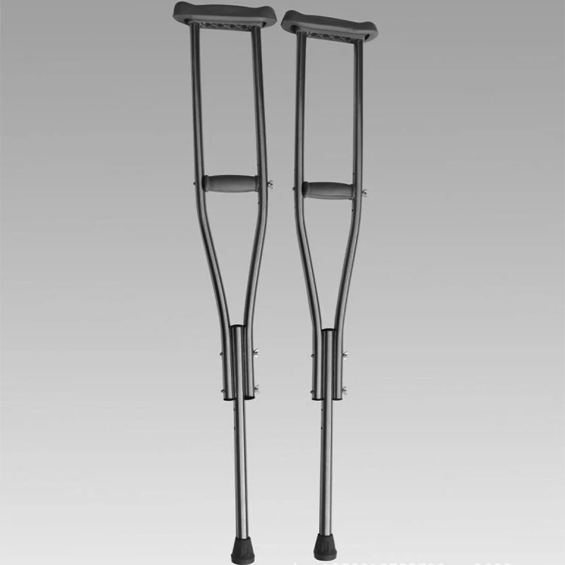 Hardworking 9 file stainless steel sturdy medical crutches