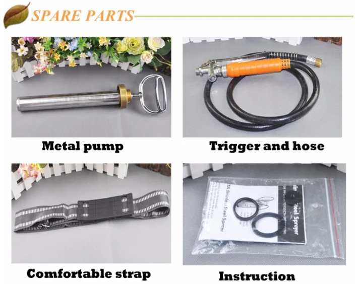 Stainless steel watering fertilizing spot treating weeds pump sprayer