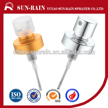 perfume crimp pump with plastic drive