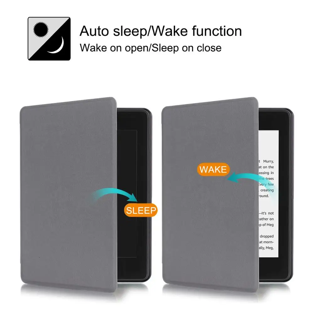 
Magnetic Smart Cover Case For Amazon New Kindle Paperwhite 2018 Released Case funda For Kindle Paperwhite 4 10th Generation Case 