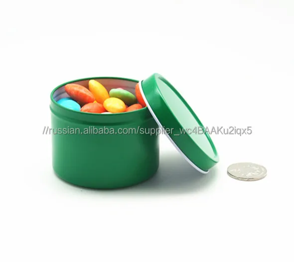 Очистить Окно Коробка Олова Косметический Пищевой Жести Консервных Банок