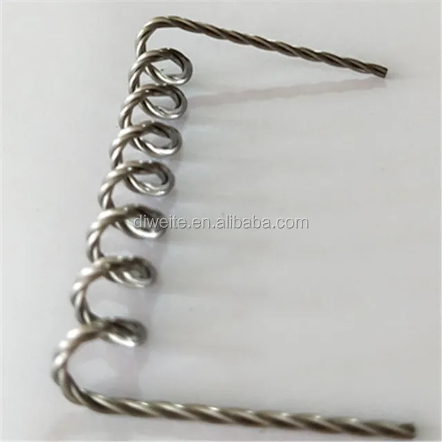 tungsten  twisted wire heater   for vacuum metallizing machine