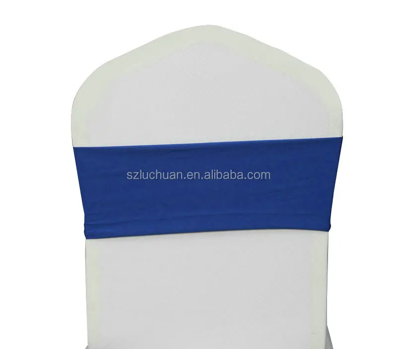 
Hotel Chair Sashes Custom Wholesale Spandex Chair Cover Bands 