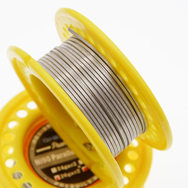 
Ni90 Nichrome 90 fused clapton coil vape coil maker for sale 