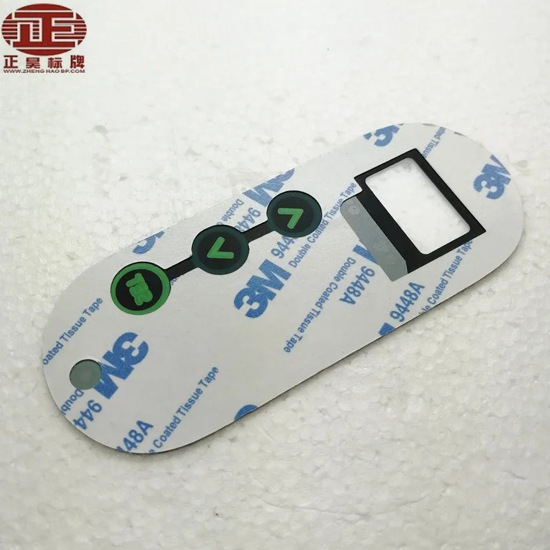 
Strong 3M adhesive panel button label printing keypad stickers labels 