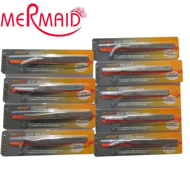 Popular Eyelash Extension Tweezer SA Series Stainless Steel Pointed