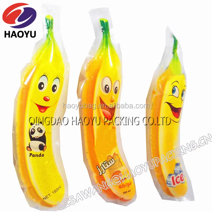 popsicle packaging bag/popsicle pouch/roll film for ice cream food packaging laminating pouches Popping special shape pouch