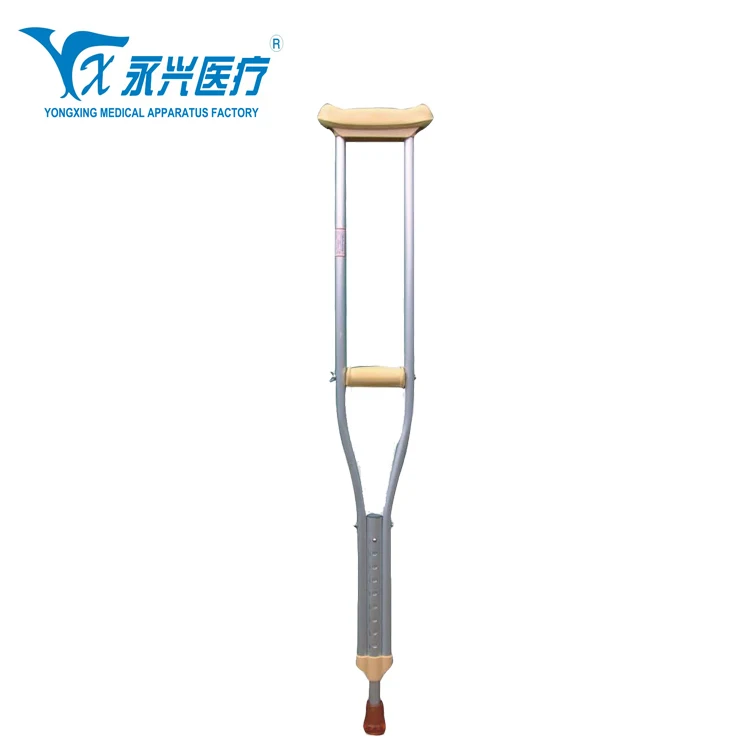 
E22 Yongxing Stainless Steel Medical Device Damping Disabled Crutches 