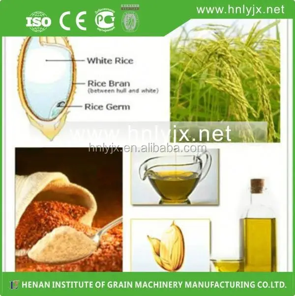 2015 новый 10 - 1000 т / D съедобные масло рисовых отрубей экстракции растворителем производственная линия