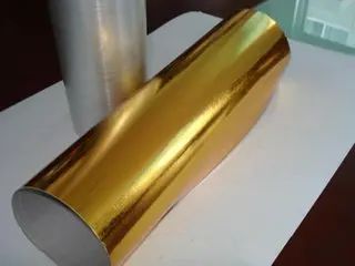 
157g silver coated hologram paper for laminate with notebook 