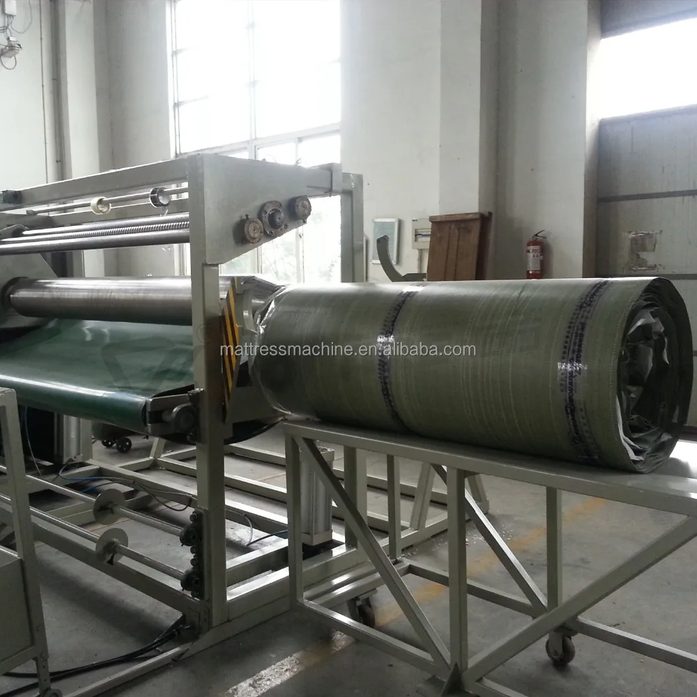 Пружинный блок матраса рулон пакет машина