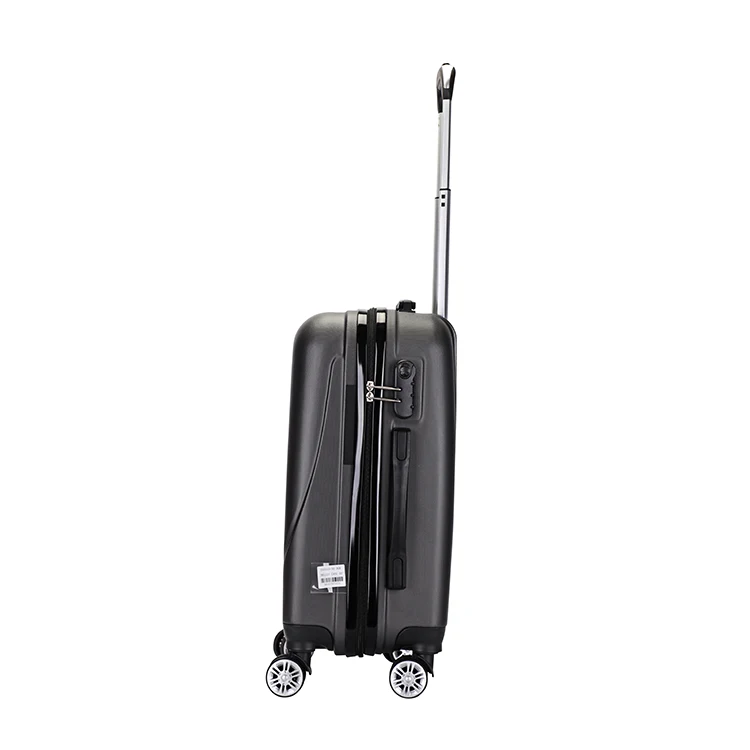 Zipper Abs Pc Cabin Trolley Suitcase Luggage