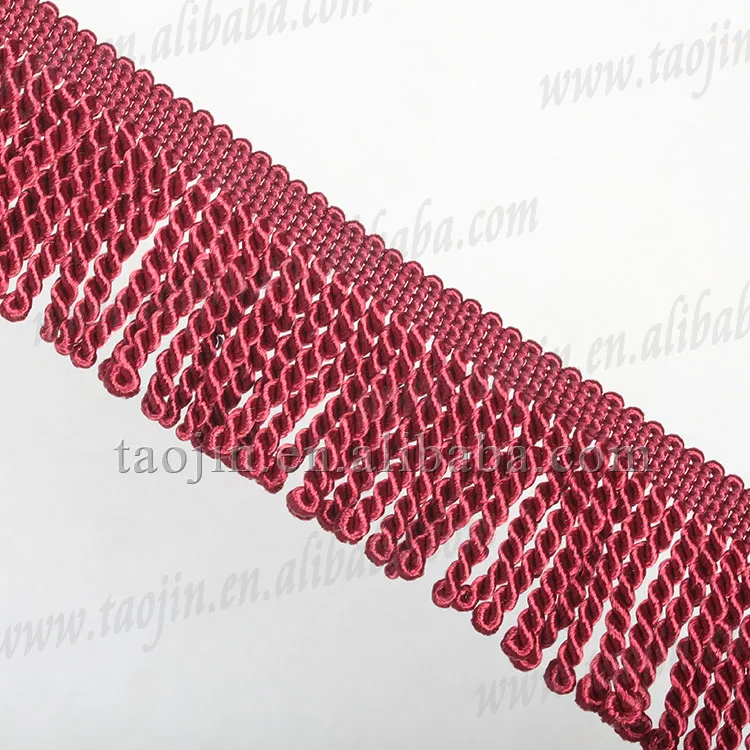 
Machine Weaving Interweave Edge Bullion Fringe 