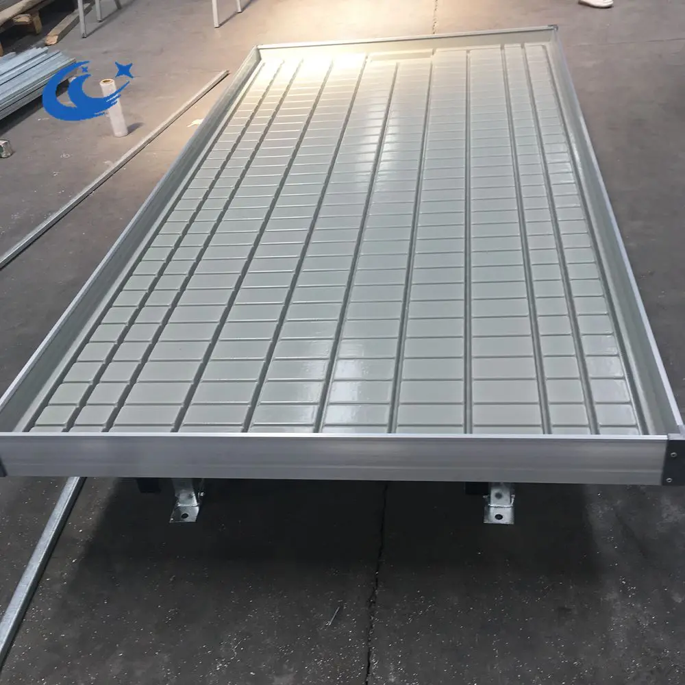 Water tray ebb and flood hydroponic trays Flood and drain table