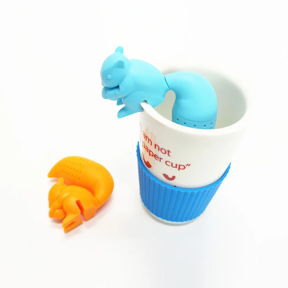 Смешные силиконовые заварки чая, силиконовые чай фильтр, силикон ситечко для чая