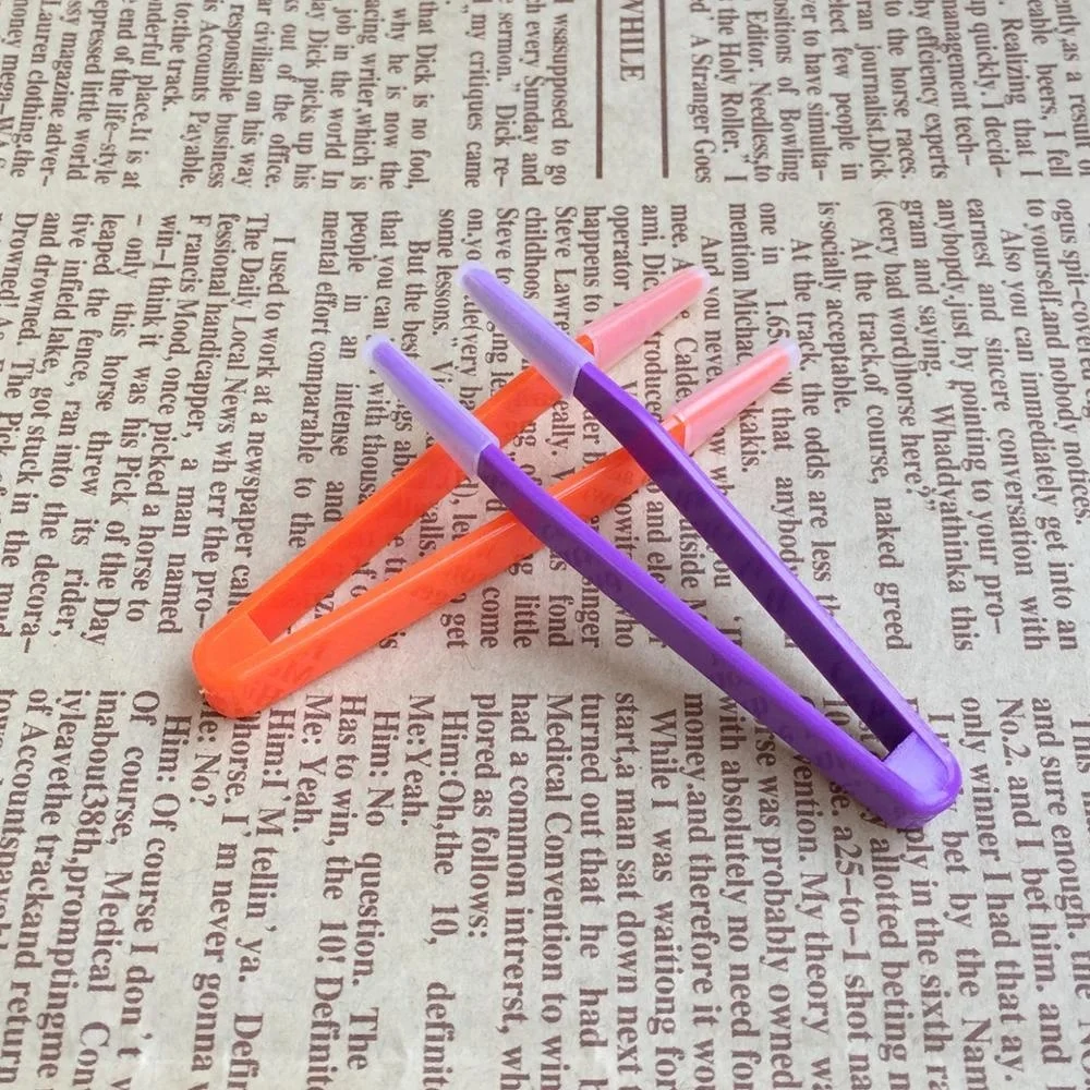 
cheap plastic contact lens tweezers 6cm 