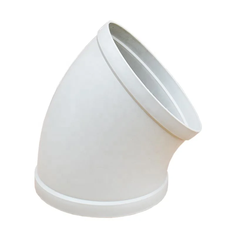 Grey Or Beige Polypropylene Pipe Fitting Pipe Elbow  45 Degree